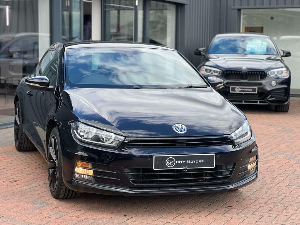 Volkswagen Scirocco Gt Black #4