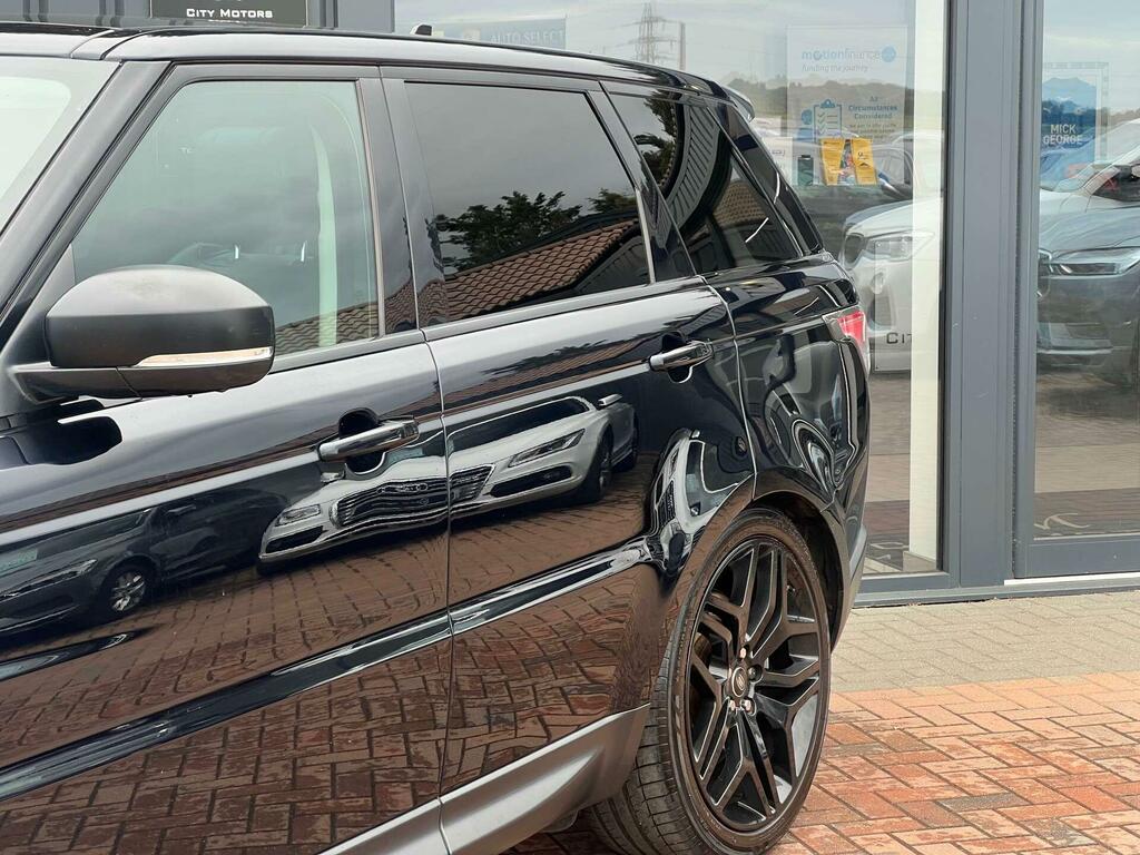 Land Rover Range Rover Sport Hse Black #2