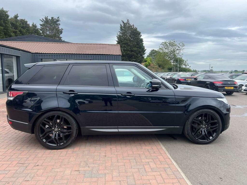Land Rover Range Rover Sport Hse Black #6