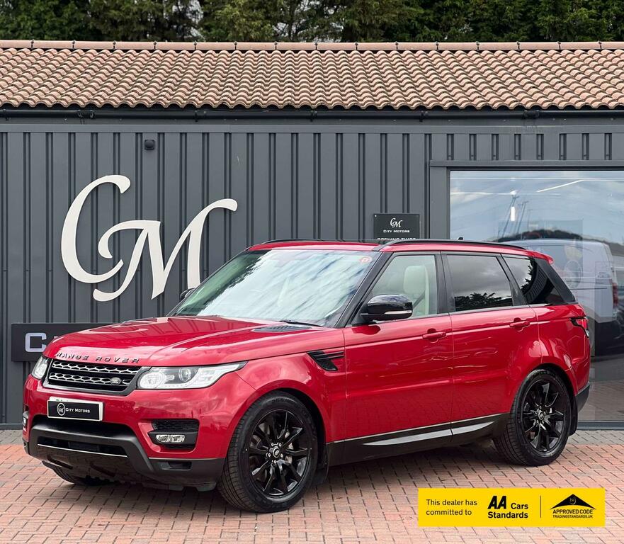 Land Rover Range Rover Sport 3.0 Sd V6 Hse 4Wd Euro 6 Ss Red