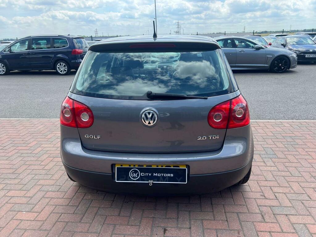 Volkswagen Golf 1.9 Tdi Se Dsg Silver #9