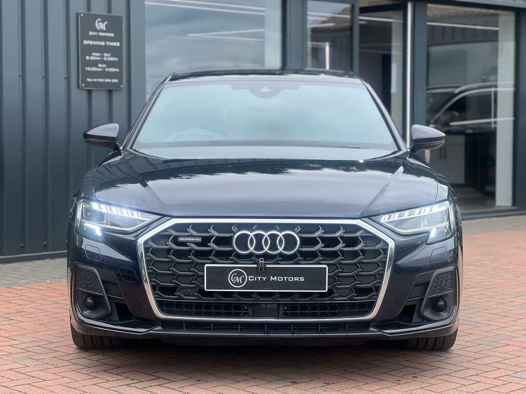 Audi A8 S Line Blue #4