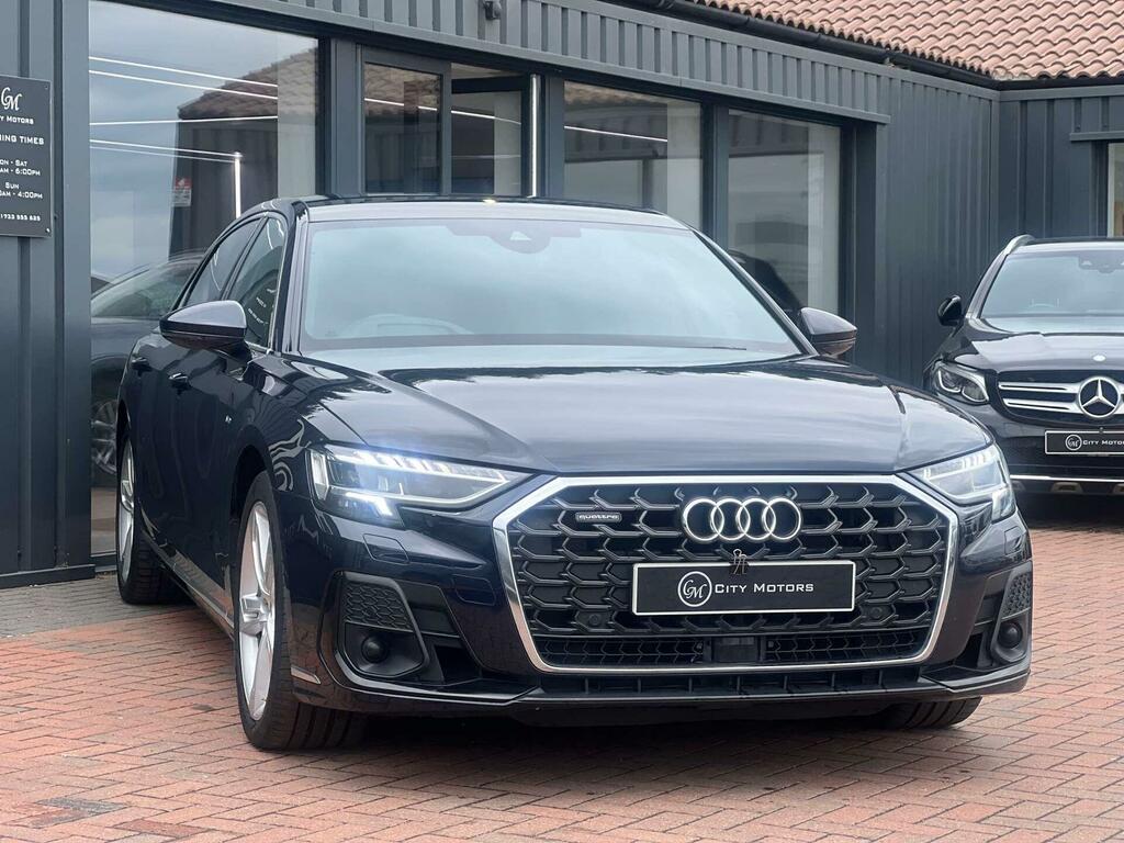 Audi A8 S Line Blue #5