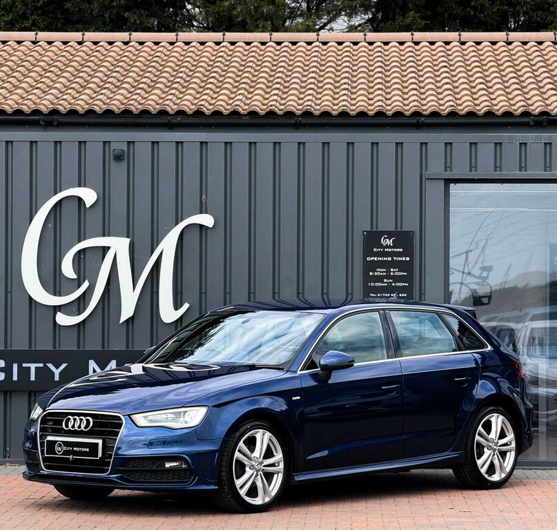 Audi A3 S Line Blue
