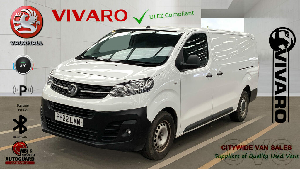 Vauxhall Vivaro Vauxhall Vivaro 2022 White
