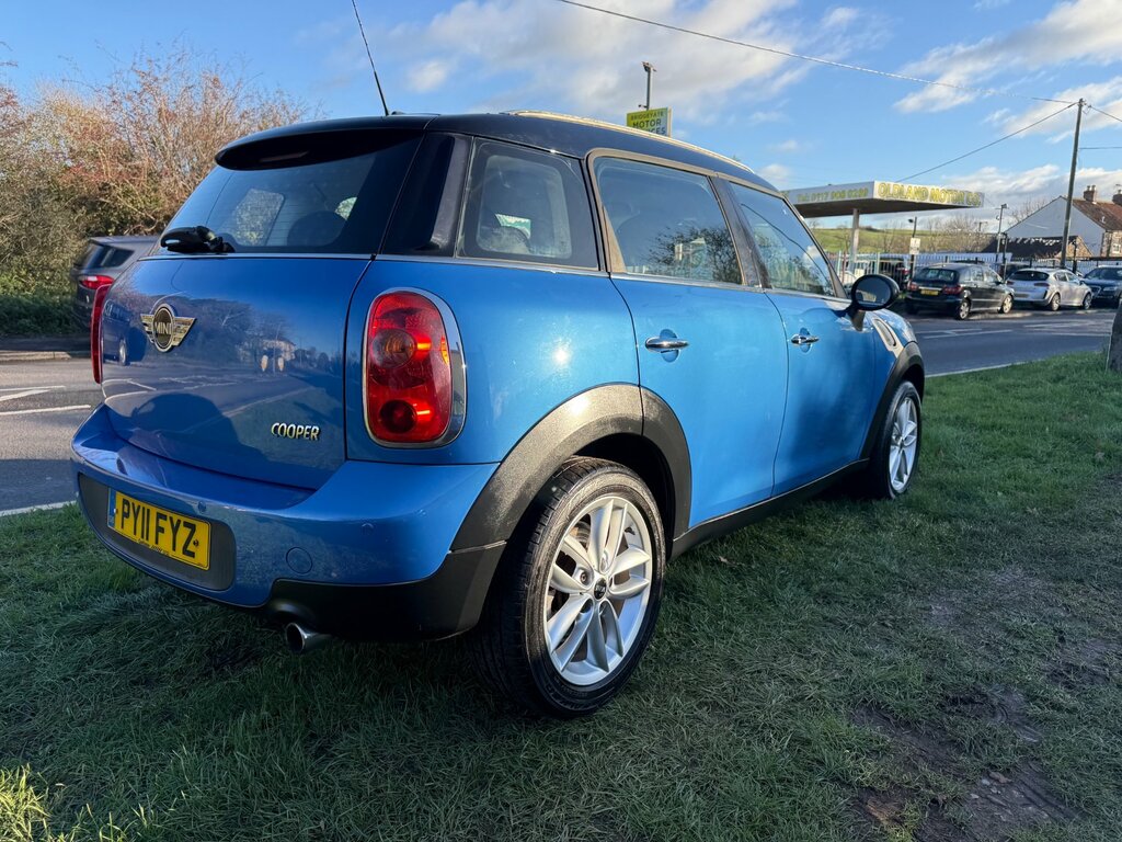 Mini Countryman 1.6 Cooper Suv Euro 5 Ss 122 PY11FYZ Blue #2