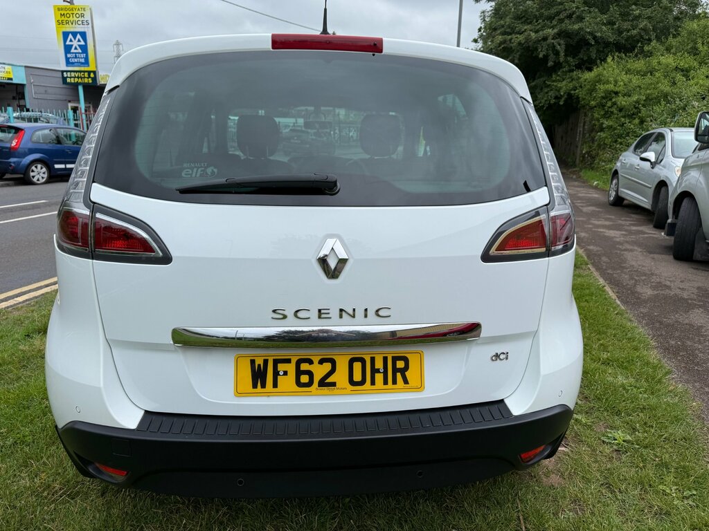 Renault Scenic 1.5 Dci Dynamique Tomtom Mpv Edc Euro 5 White #6