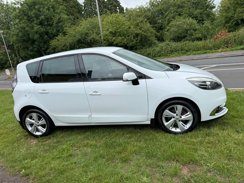 Renault Scenic 1.5 Dci Dynamique Tomtom Mpv Edc Euro 5 White #3