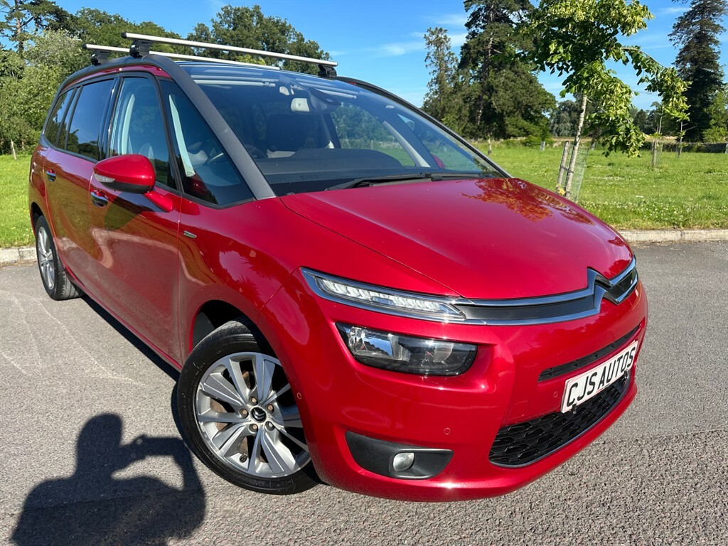 Citroen Grand C4 Picasso Grand Bluehdi Exclusive Plus Nav Red