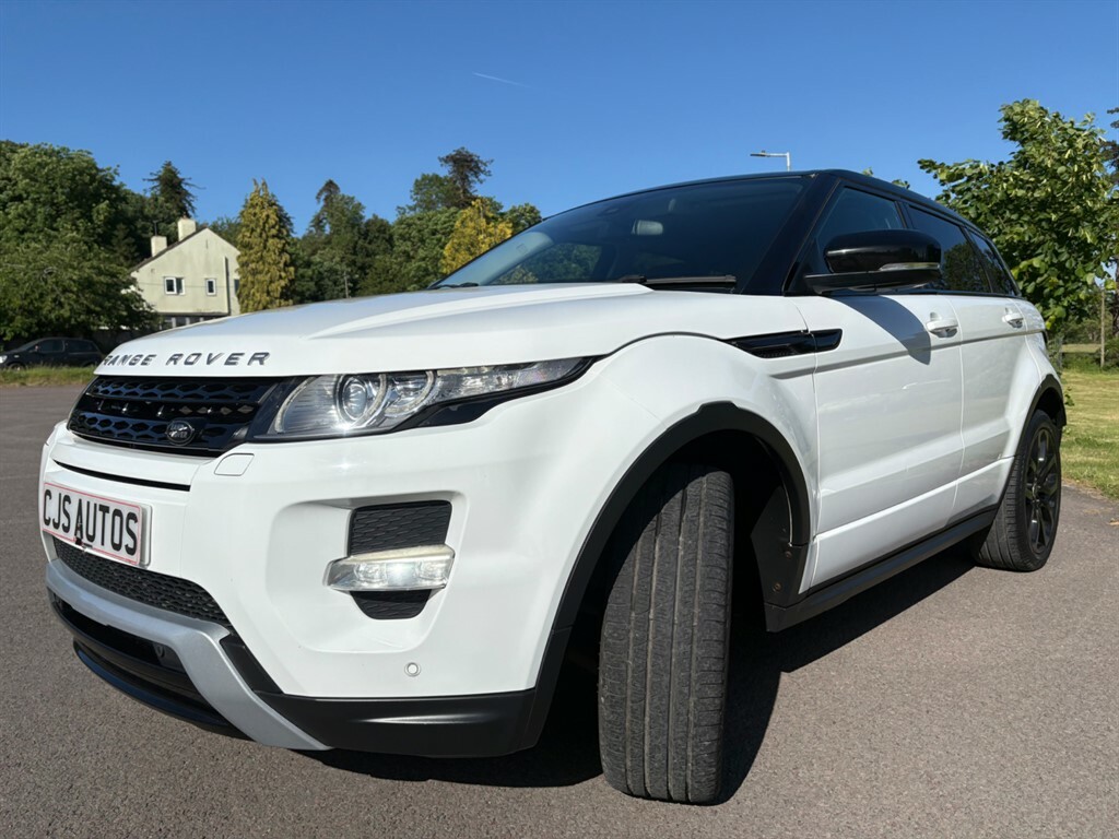 Land Rover Range Rover Evoque Sd4 Dynamic AO13LXK White #2