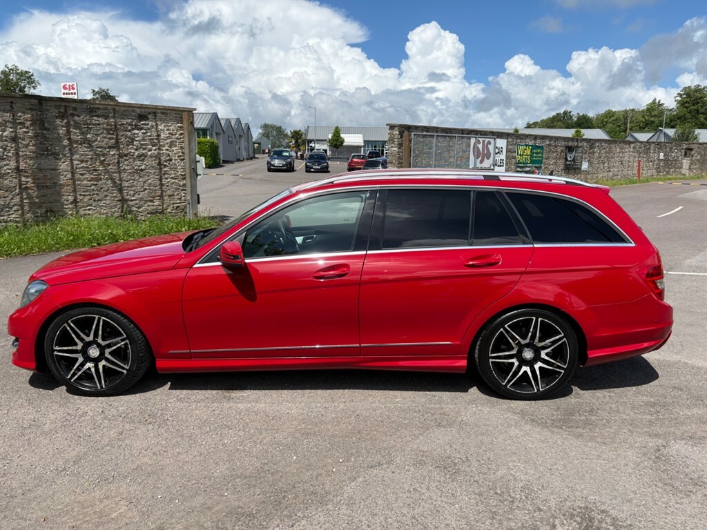 Mercedes-Benz C Class C220 Cdi Blueefficiency Sport Plus HW13LDV Red #5