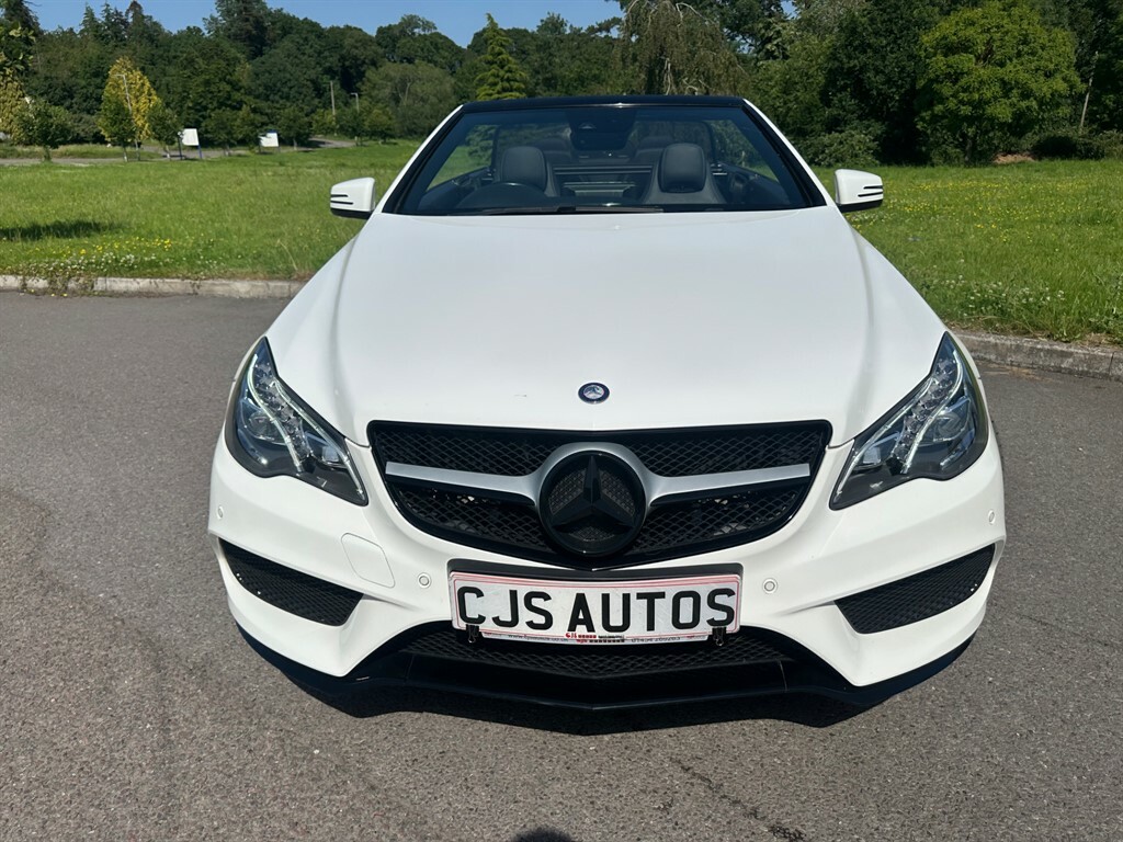 Mercedes-Benz E Class Bluetec Amg Line Nav KY65YUA White #2