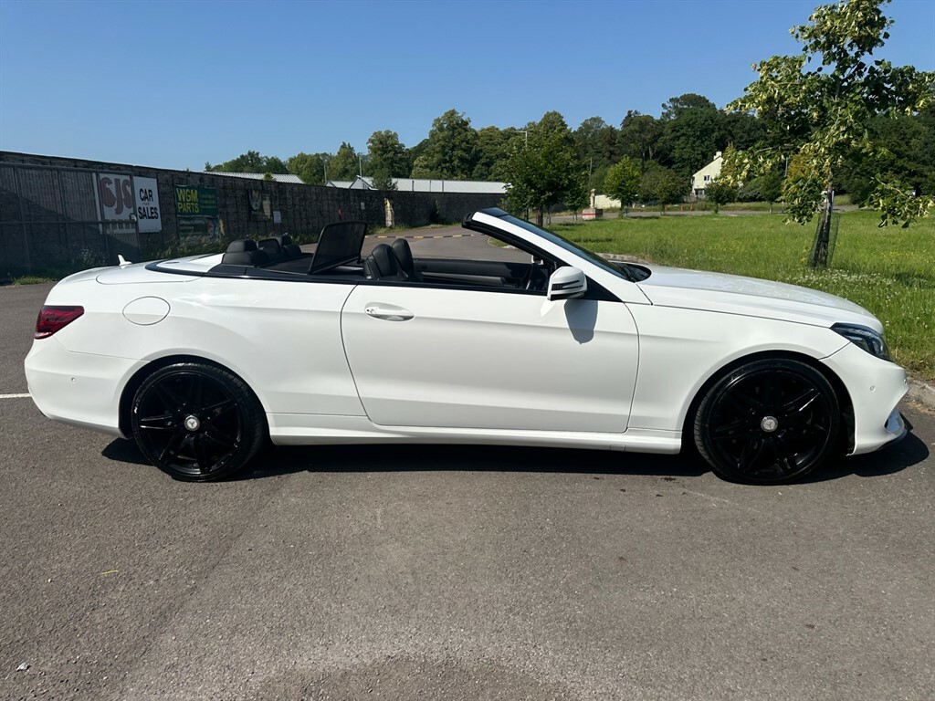 Mercedes-Benz E Class Bluetec Amg Line Nav KY65YUA White #5