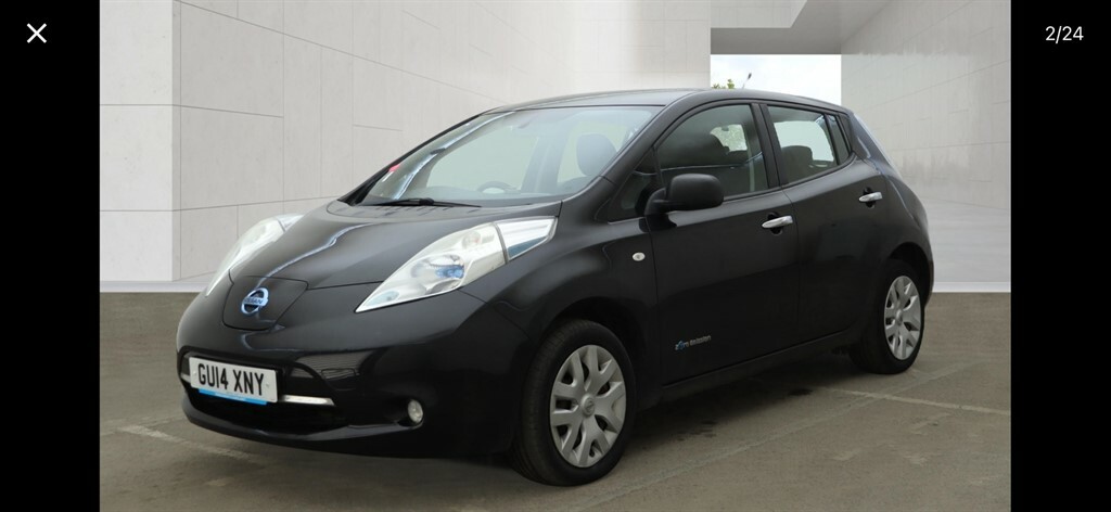 Nissan Leaf Visia Black