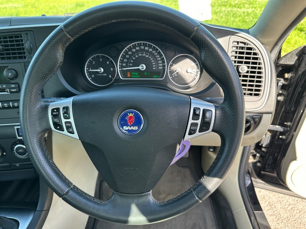 Saab 9-3 2.0L T Aero Anniversary Convertible Man Silver #11