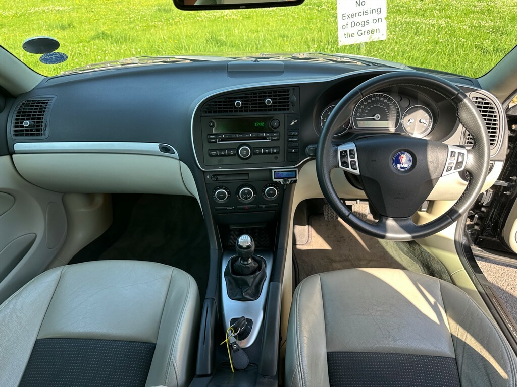 Saab 9-3 2.0L T Aero Anniversary Convertible Man Silver #12