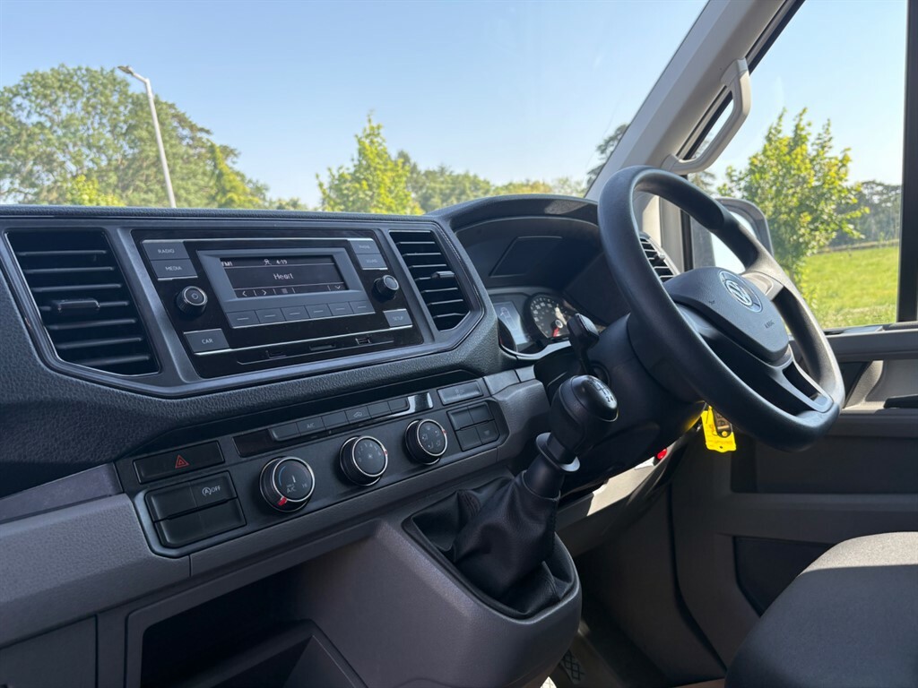 Volkswagen Crafter Cr35 Panel Van Trendline Lwb 140 Ps 2.0 Tdi 6Sp Ma White #14