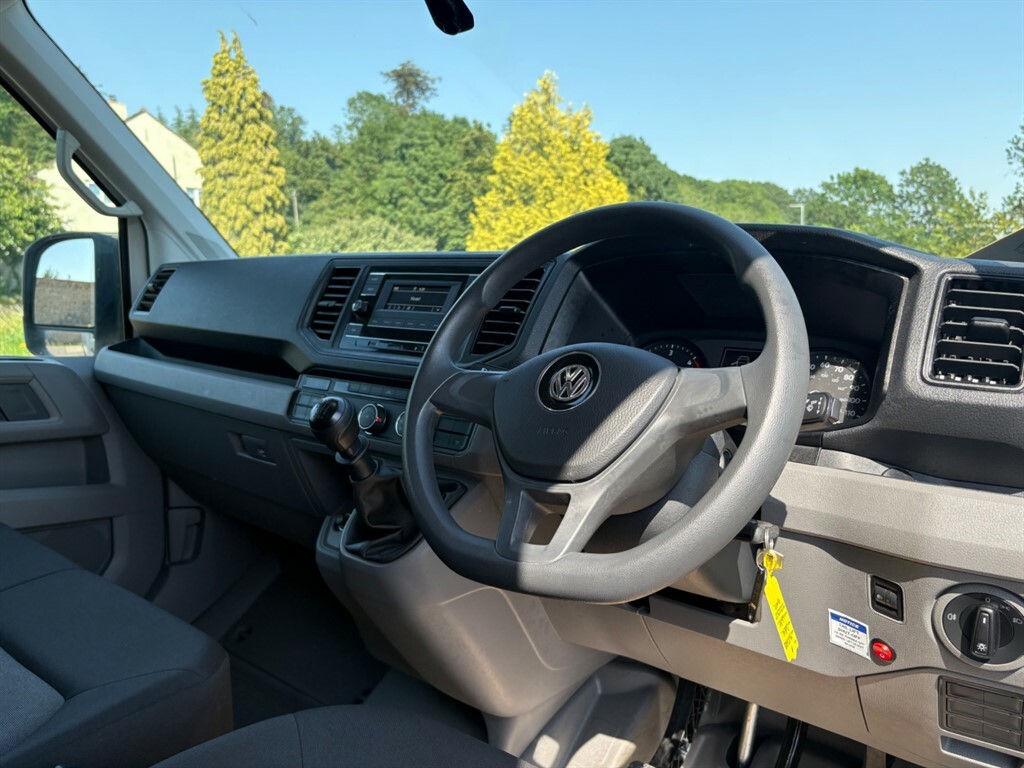 Volkswagen Crafter Cr35 Panel Van Trendline Lwb 140 Ps 2.0 Tdi 6Sp Ma White #8