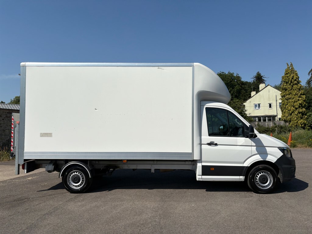 Volkswagen Crafter Cr35 Panel Van Trendline Lwb 140 Ps 2.0 Tdi 6Sp Ma White #7