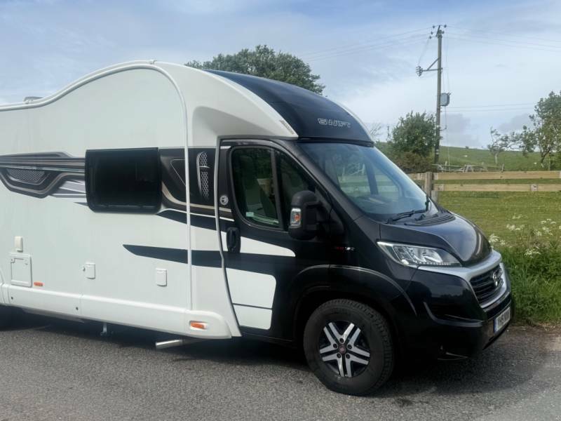 Fiat Ducato Swift Bessacarr 596 6 Berth Motorhome - 2019 19 Black #4