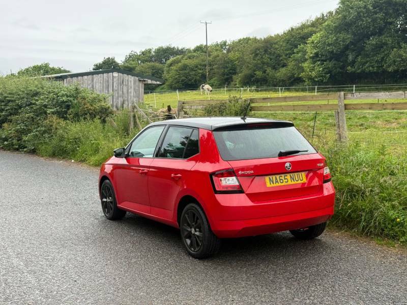 Skoda Fabia 1.2 Tsi 90 Se - 2015 65 CAZ8281 Red #5