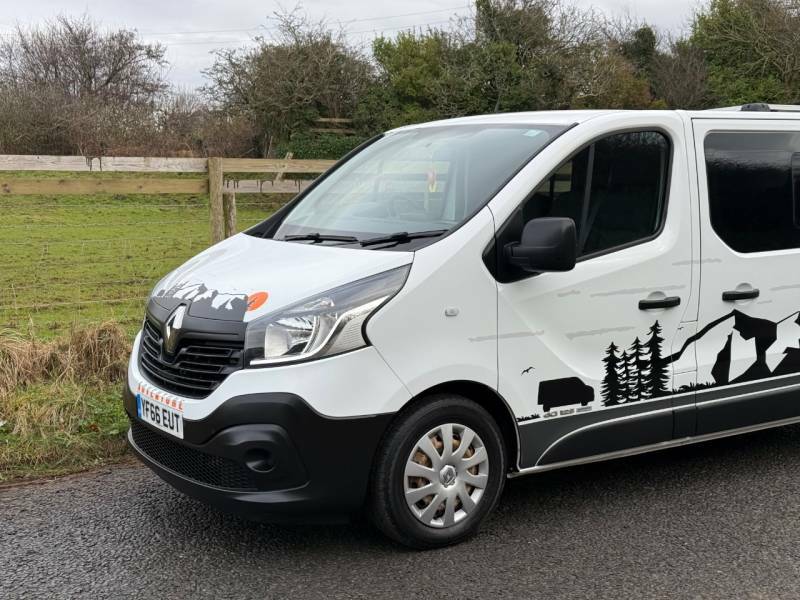 Renault Trafic Ll29 Energy Dci 125 Business Lwb Camper White #2