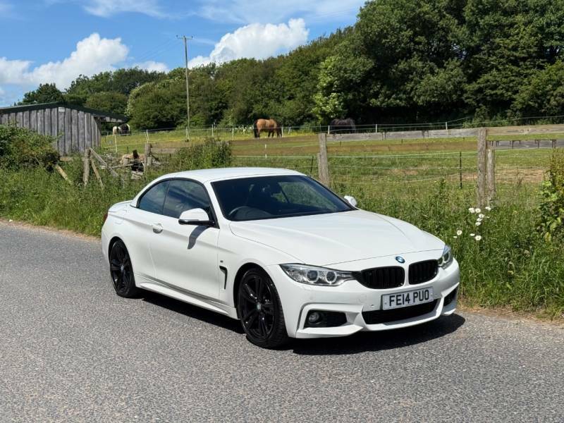 BMW 4 Series 428I M Sport - 2014 14 FE14PUO White #6