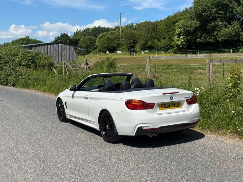 BMW 4 Series 428I M Sport - 2014 14 FE14PUO White #5