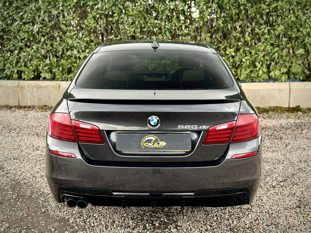 BMW 5 Series 2.0 520D M Sport Saloon 2014 Grey #6