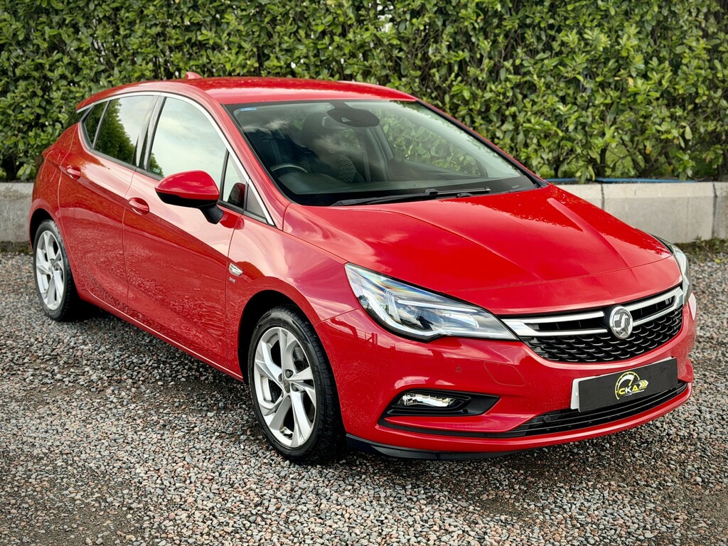 Vauxhall Astra 1.6 Cdti Blueinjection Sri Nav 2018 VN18HWO Red #2