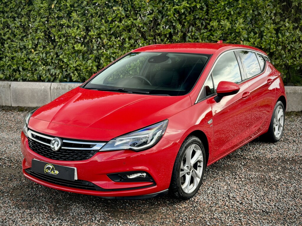 Vauxhall Astra 1.6 Cdti Blueinjection Sri Nav 2018 VN18HWO Red #5