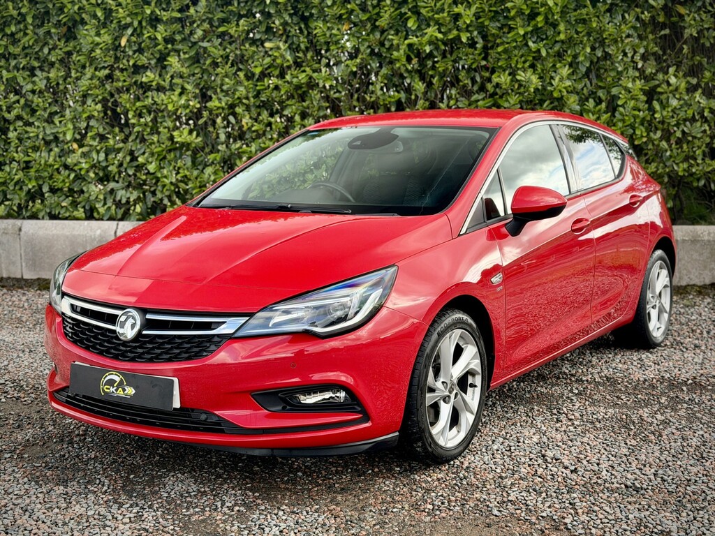 Vauxhall Astra 1.6 Cdti Blueinjection Sri Nav 2018 VN18HWO Red #4