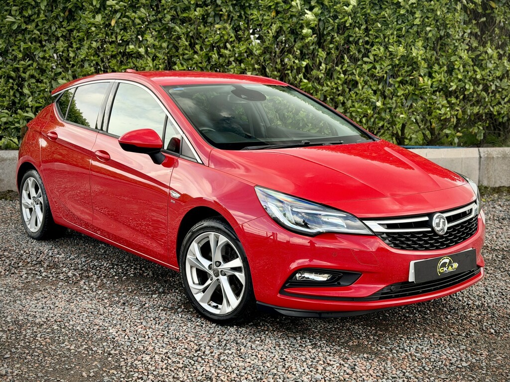 Vauxhall Astra 1.6 Cdti Blueinjection Sri Nav 2018 Red