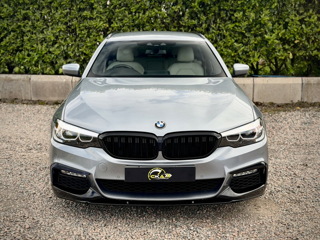 BMW 5 Series 520D M Sport 2017 XNZ2434 Blue #3