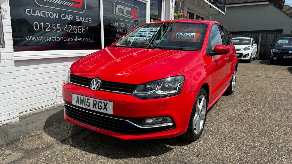 Volkswagen Polo Polo Sel Tsi S-a Red #3