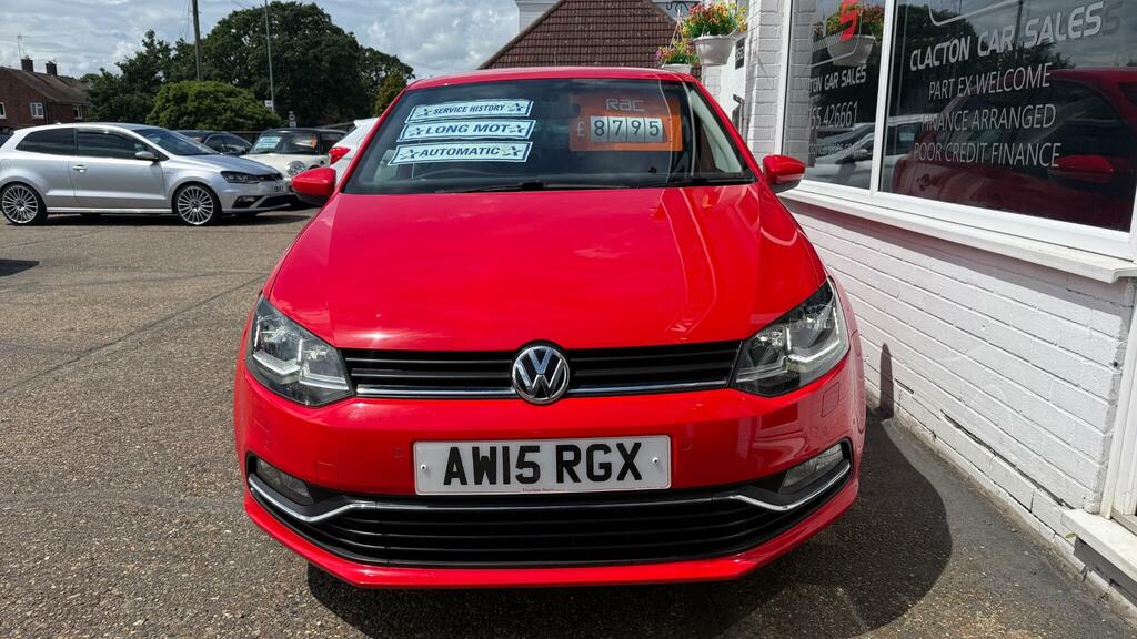 Volkswagen Polo Polo Sel Tsi S-a Red #2