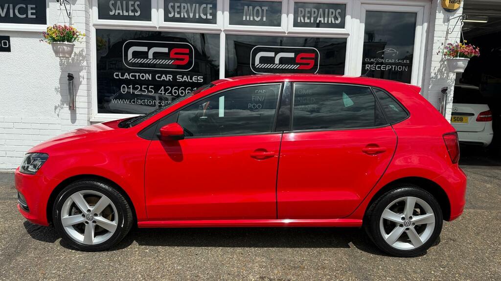 Volkswagen Polo Polo Sel Tsi S-a Red #4