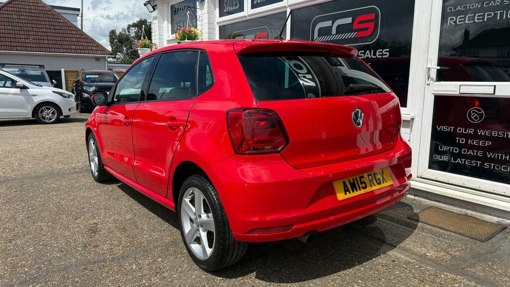 Volkswagen Polo Polo Sel Tsi S-a Red #5