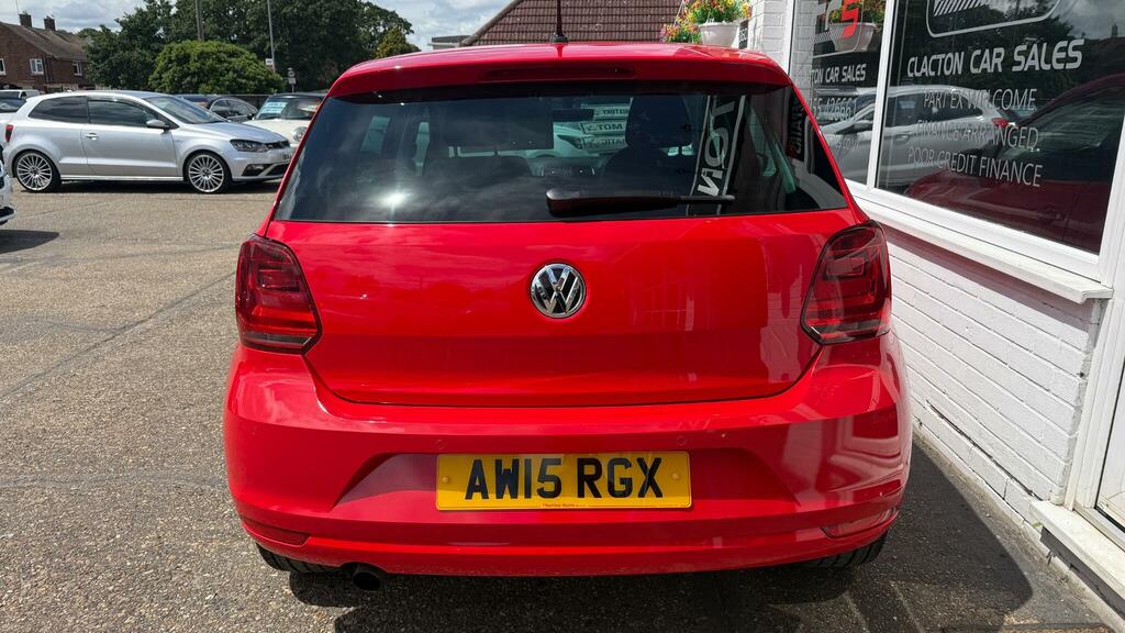 Volkswagen Polo Polo Sel Tsi S-a Red #6