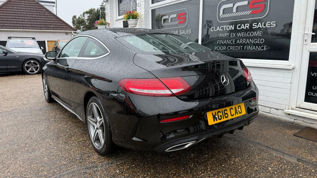 Mercedes-Benz C Class C 220 Amg Line D Black #5