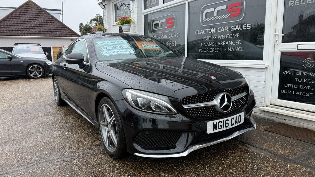 Mercedes-Benz C Class C 220 Amg Line D Black