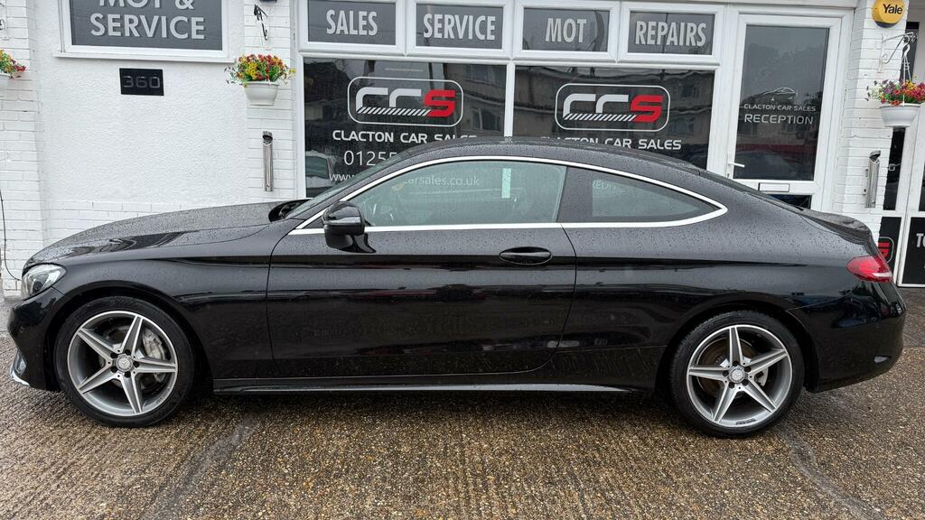 Mercedes-Benz C Class C 220 Amg Line D Black #4