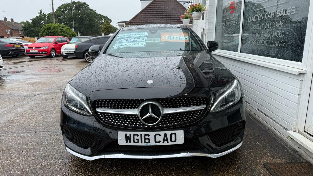 Mercedes-Benz C Class C 220 Amg Line D Black #2