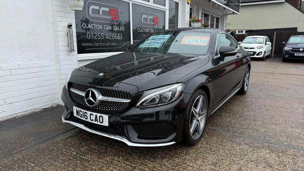 Mercedes-Benz C Class C 220 Amg Line D Black #3