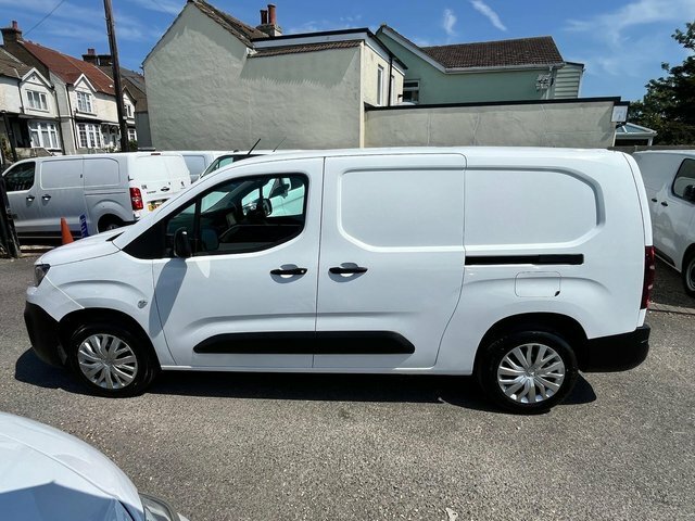 Peugeot Partner 1.5 Bluehdi 950 Professional Premium Long Panel Va NU71EPN White #6