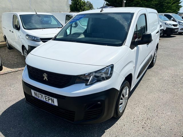 Peugeot Partner 1.5 Bluehdi 950 Professional Premium Long Panel Va NU71EPN White #4