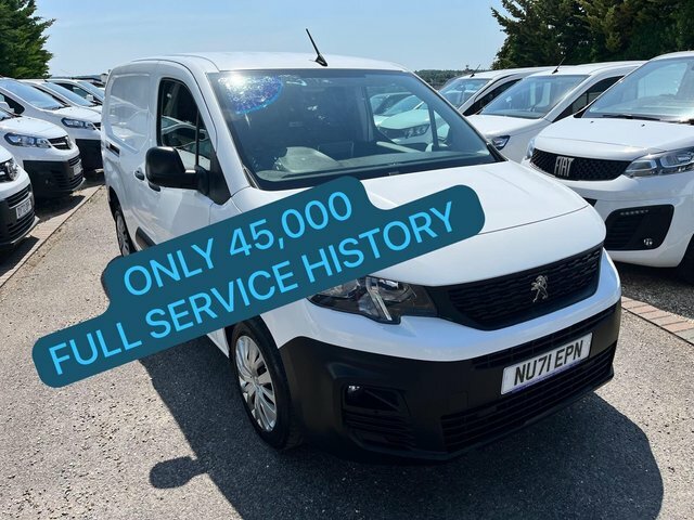Peugeot Partner 1.5 Bluehdi 950 Professional Premium Long Panel Va White