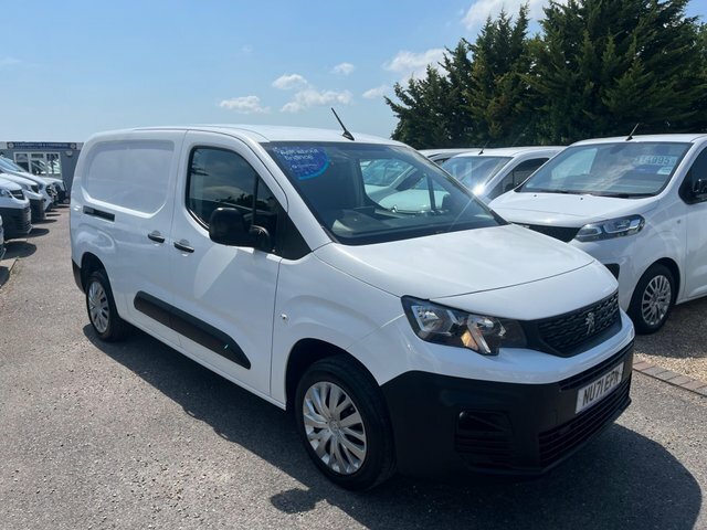 Peugeot Partner 1.5 Bluehdi 950 Professional Premium Long Panel Va NU71EPN White #2