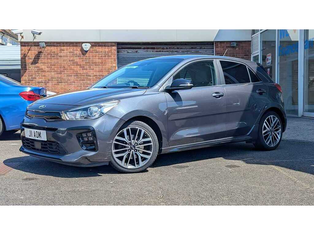Kia RIO 1.0 T-gdi Gt-line Hatchback Dct Euro 6 Grey #4