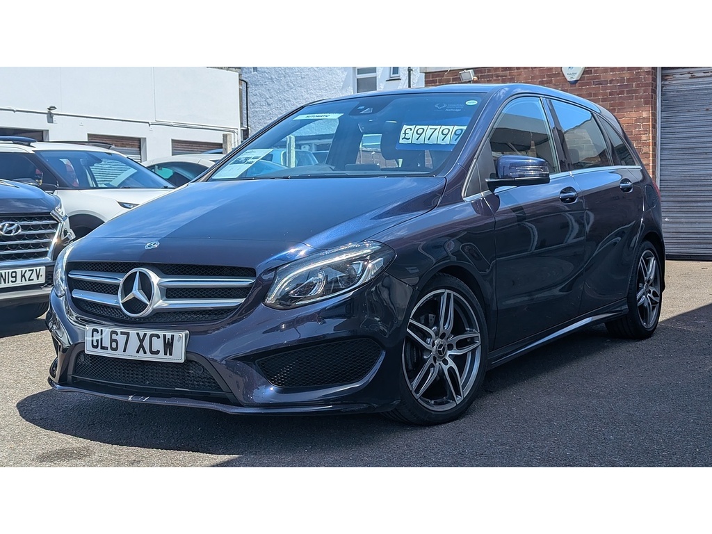 Mercedes-Benz B Class 1.6 B180 Amg Line Premium Mpv 7G-dct GL67XCW Blue #5